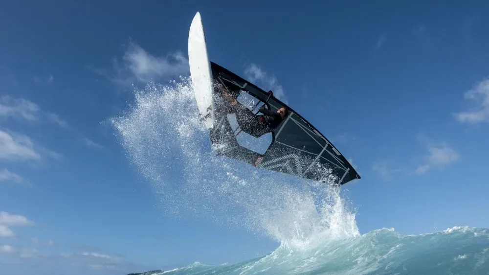 Severne Windsurf Segel S-1 Antracite 2023 – Bild 3