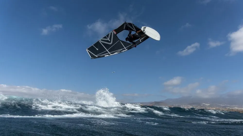 Severne Windsurf Segel S-1 Antracite 2023 – Bild 4