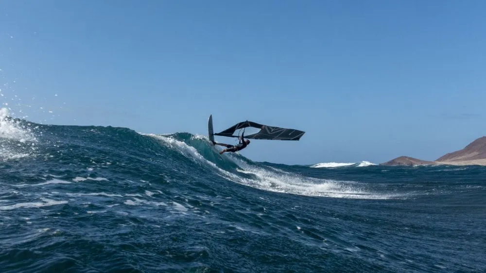 Severne Windsurf Segel S-1 Antracite 2023 – Bild 5