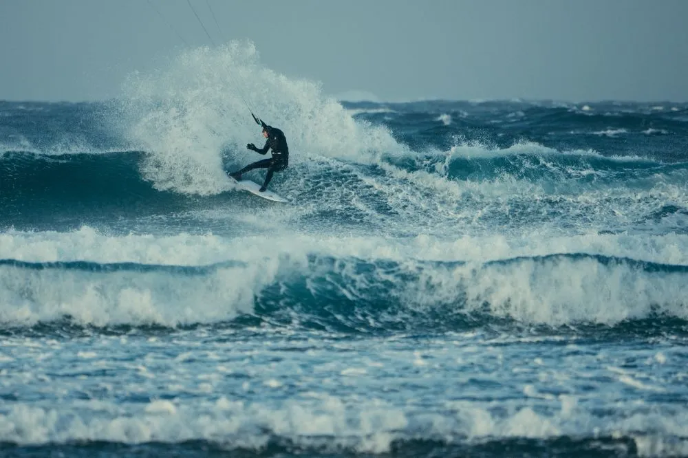 Mystic Neoprenanzug Marshall Fullsuit M Fzip 5/3 Herren Langarm 801-Light Grey 2023 – Bild 8