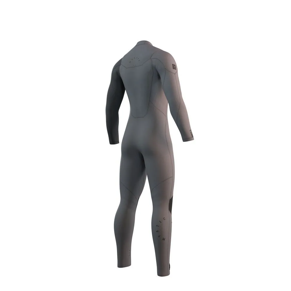 Mystic Neoprenanzug Marshall Fullsuit M Fzip 5/3 Herren Langarm 801-Light Grey 2023 – Bild 2