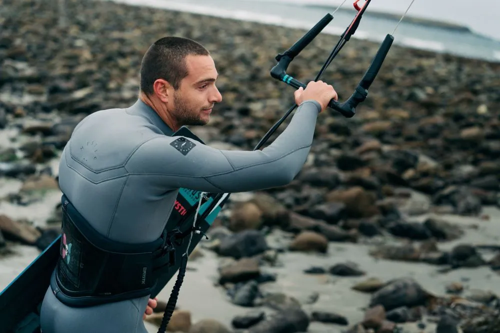 Mystic Neoprenanzug Marshall Fullsuit M Fzip 5/3 Herren Langarm 801-Light Grey 2023 – Bild 5