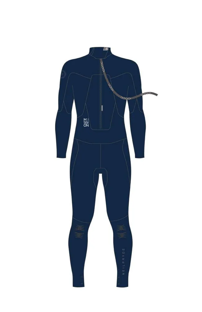 Neil Pryde Neoprenanzug Mission Fullsuit BZ 5/4 Herren Langarm C2 Deepblue 2022 – Bild 2