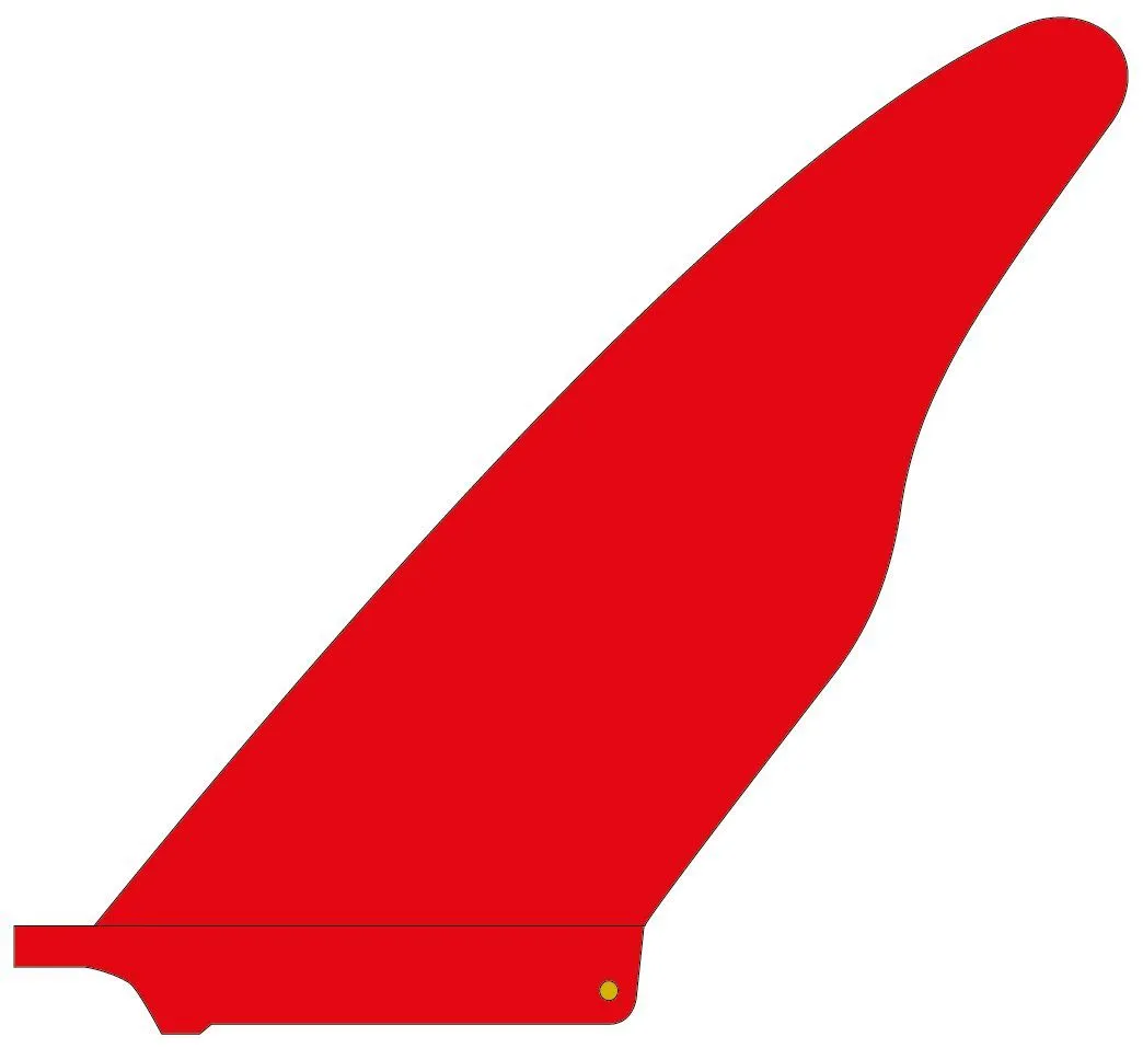 Maui Ultra Fins Windsurf Finne X-WEED ROT-WEIß SLOT2 (Starbox And Severne-Slotbox Ready) Seegras