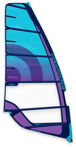 Neil Pryde Windsurf Segel Ryde HD C4 Deep Purple / Aqua 2023
