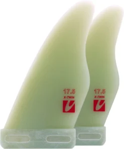 Maui Ultra Fins Windsurf Finne X-TWIN GRÜN Powerbox Wave