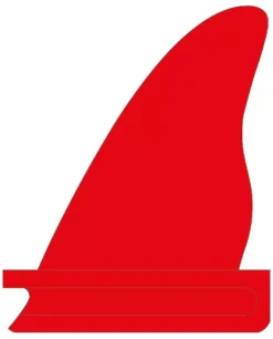 Maui Ultra Fins Windsurf Finne X-QUAD ROT-WEIß FCS