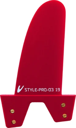 Maui Ultra Fins Windsurf Finne STYLE-PRO-03 ROT Deep Tuttle Box