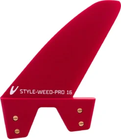 Maui Ultra Fins Windsurf Finne STYLE-WEED-PRO ROT Deep Tuttle Box