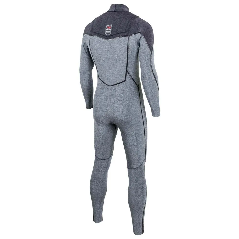Pro Limit Neo Anzug Mercury TR Freezip Steamer DL FTM 4/3 Herren Langarm ColdSteel/Black 2023 – Bild 2