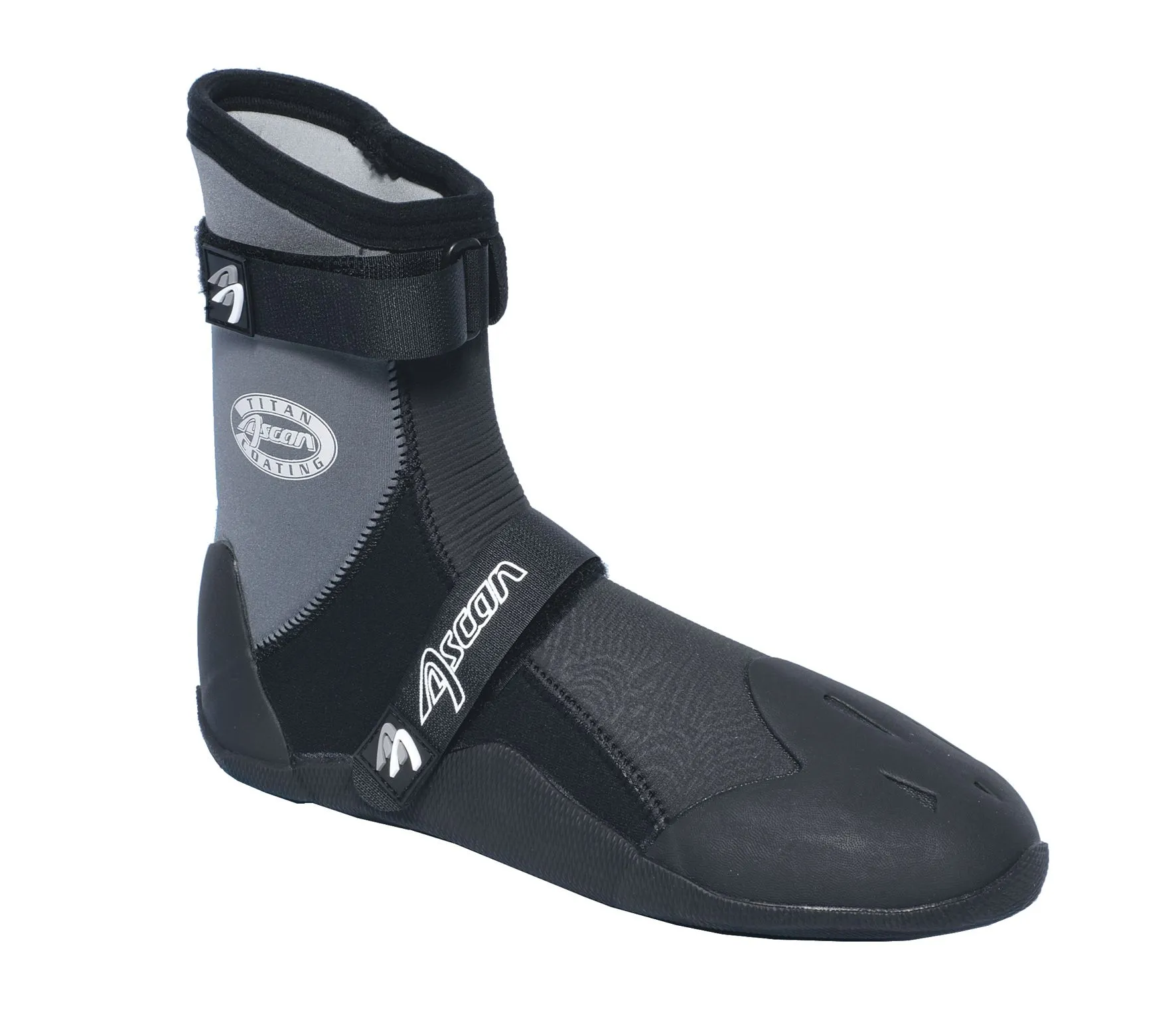Ascan Neoprenschuhe Titan 7 Black/grey (co)