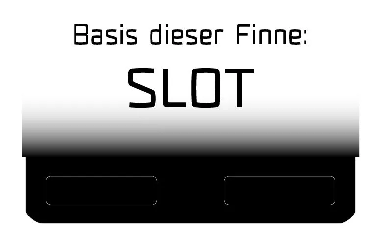 Maui Ultra Fins Windsurf Finne X-WEED-CARBON SLOT – Bild 2