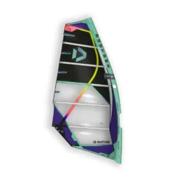 Duotone Windsurf Segel S_Pace C17:black/pistachio 2022