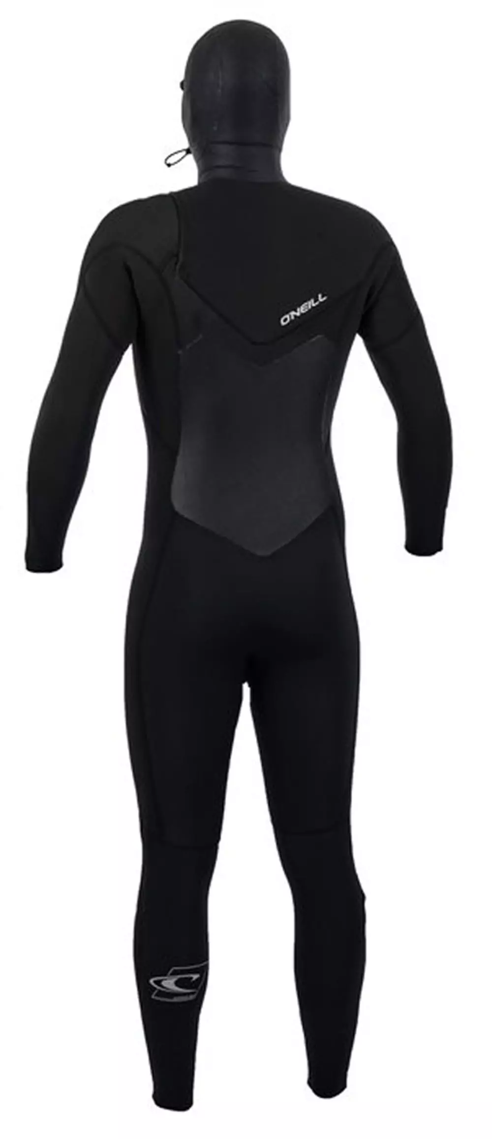 Oneill Neoprenanzug Epic Chest Zip W/Hood 6/5 Herren Langarm BLK/BLK 2023 – Bild 2